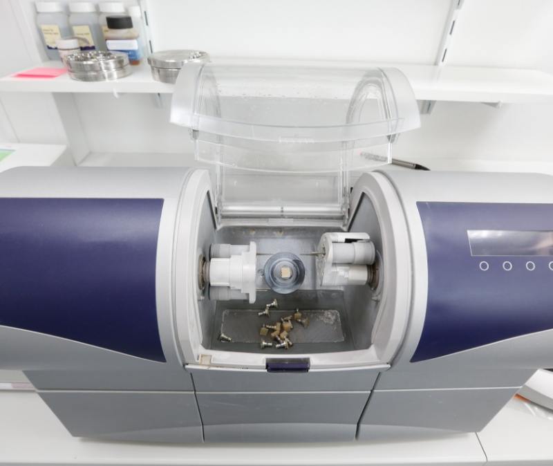 CEREC one visit dental crown milling system