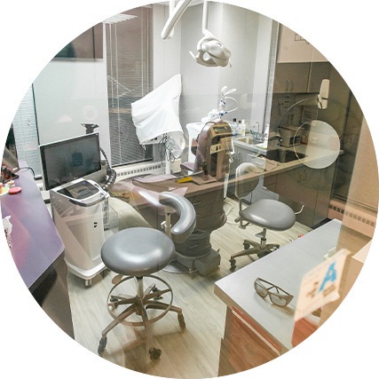 Treatment room in Beachwood dental office